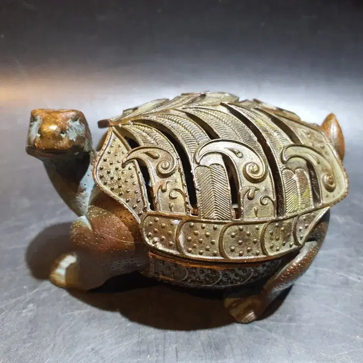[BUNJANG] Bronze Turtle Incense Burner / 청동 거북이 향로
