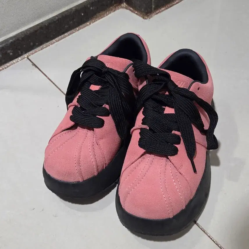 [BUNJANG] Equaliv Madeline Pink Sneakers 250 / 이퀄비 마들렌 핑크 스니커즈 250