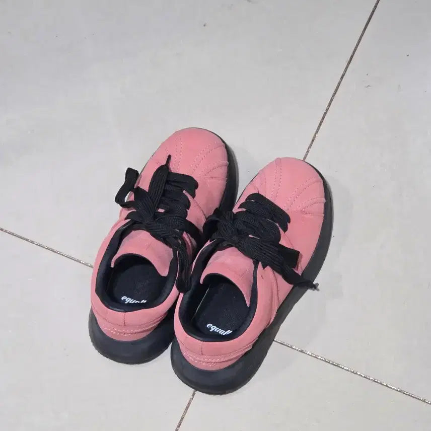 [BUNJANG] Equaliv Madeline Pink Sneakers 250 / 이퀄비 마들렌 핑크 스니커즈 250