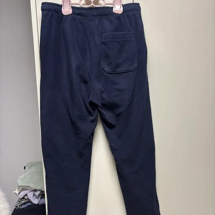 [BUNJANG] Navy Fleece Lined Pants Size L / 네이비 기모 바지 플리스바지 L사이즈