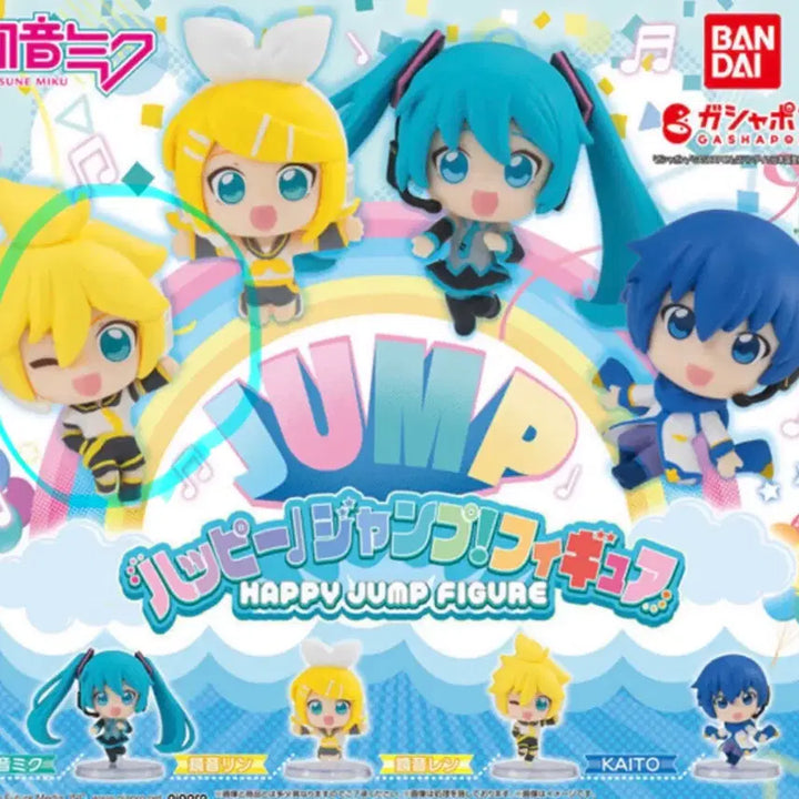 [BUNJANG] Hatsune Miku Kagamine Len Happy Jump Figure / 하츠네미쿠 해피점프 피규어 가챠 (카가미네 렌)