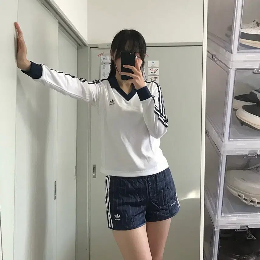 [BUNJANG] Adidas x Sporty &amp; Rich Training Set / 아디다스 x 스포티앤리치 상의(S) + 하의(M) 세트