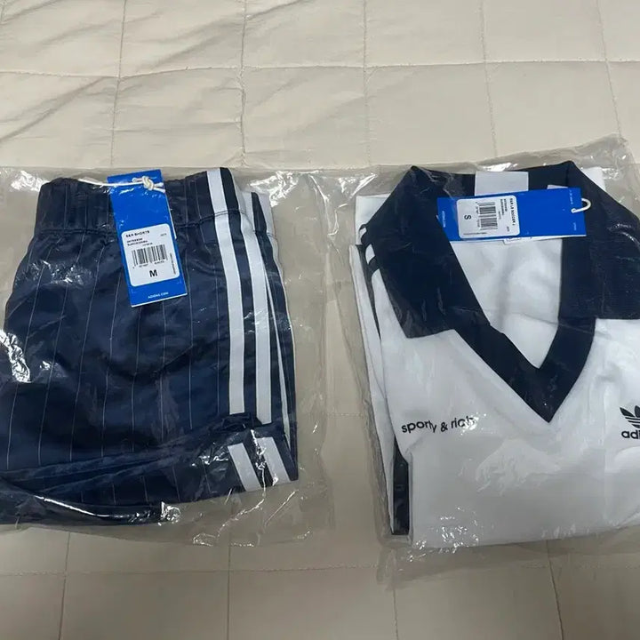 [BUNJANG] Adidas x Sporty &amp; Rich Training Set / 아디다스 x 스포티앤리치 상의(S) + 하의(M) 세트