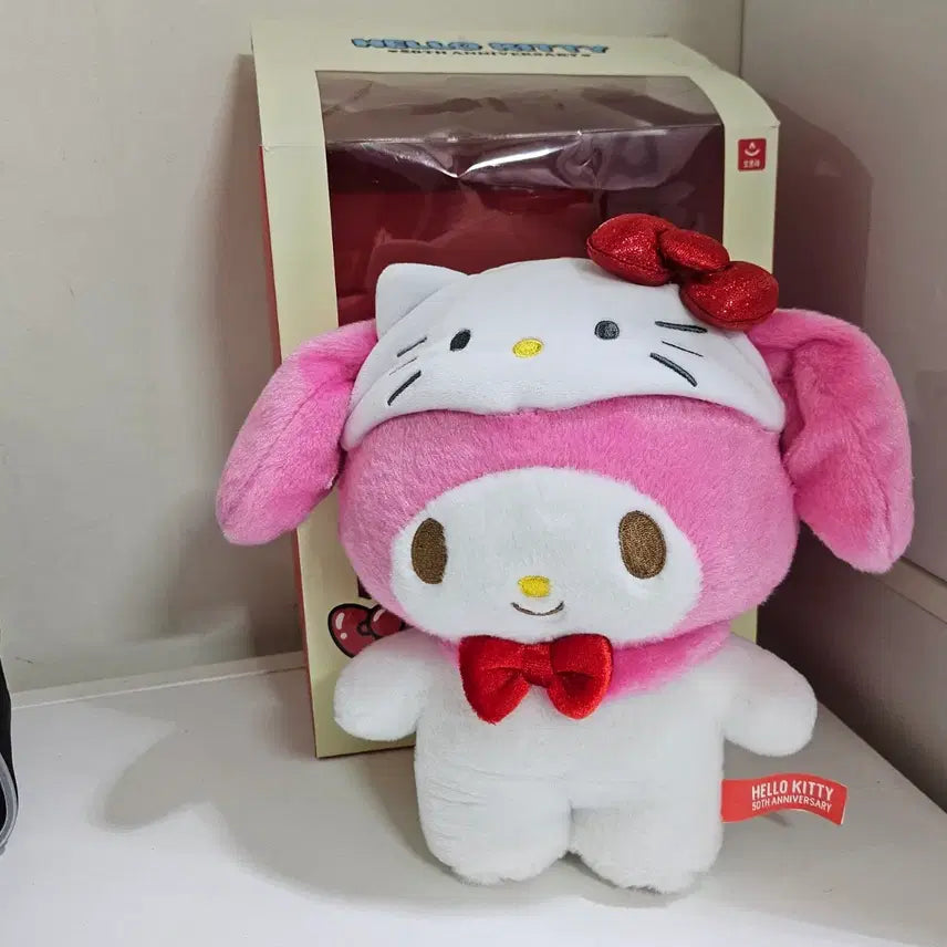 [BUNJANG] Sanrio Hello Kitty 50th Anniversary My Melody Plush Doll / 산리오 헬로키티 50주년 마이멜로디