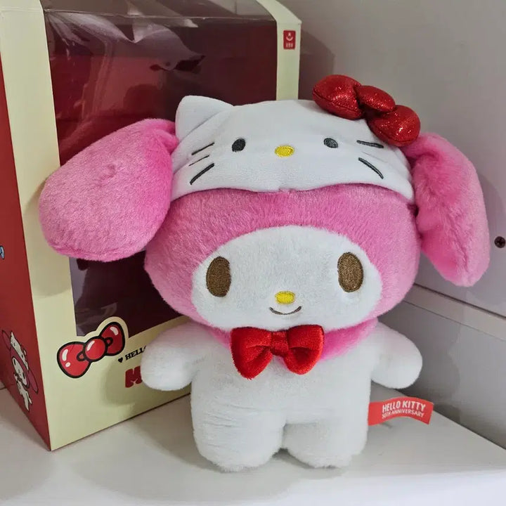 [BUNJANG] Sanrio Hello Kitty 50th Anniversary My Melody Plush Doll / 산리오 헬로키티 50주년 마이멜로디