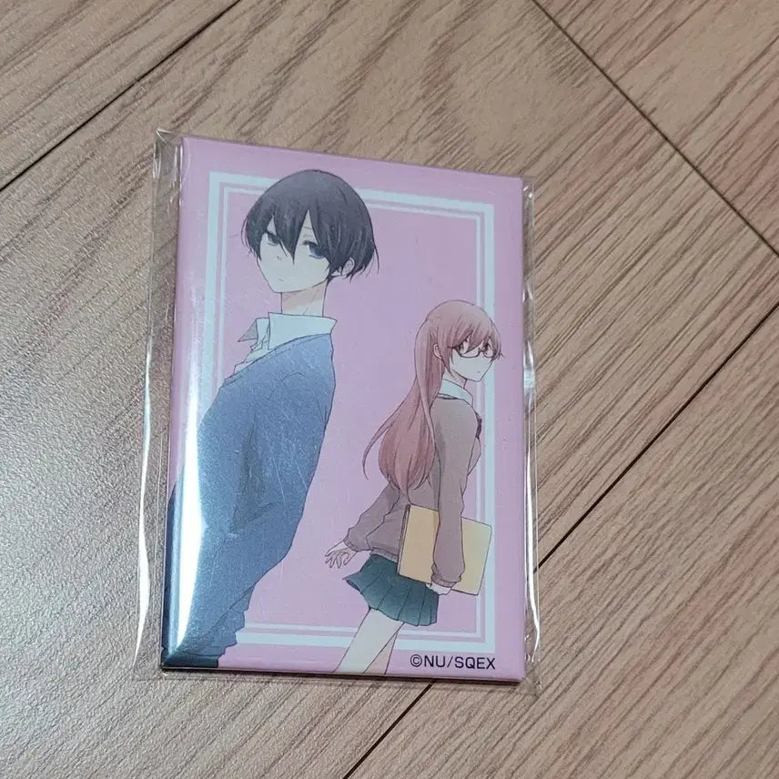 [BUNJANG] Tanaka-kun is Always Listless Original Illustration Square Can Badge / 타나카군은 나른해 원화 사각 캔뱃지