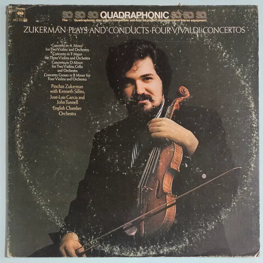 [BUNJANG] Pinchas Zukerman Vivaldi Concertos LP / LP 핀커스 주커만 - 비발디 협주곡집 (수입)
