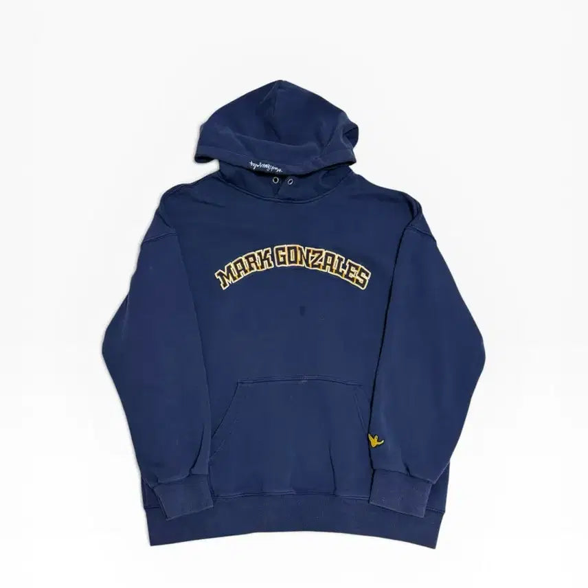 [BUNJANG] Mark Gonzales Navy Hoodie L / 마크 곤잘레스 네이비 후드티 L