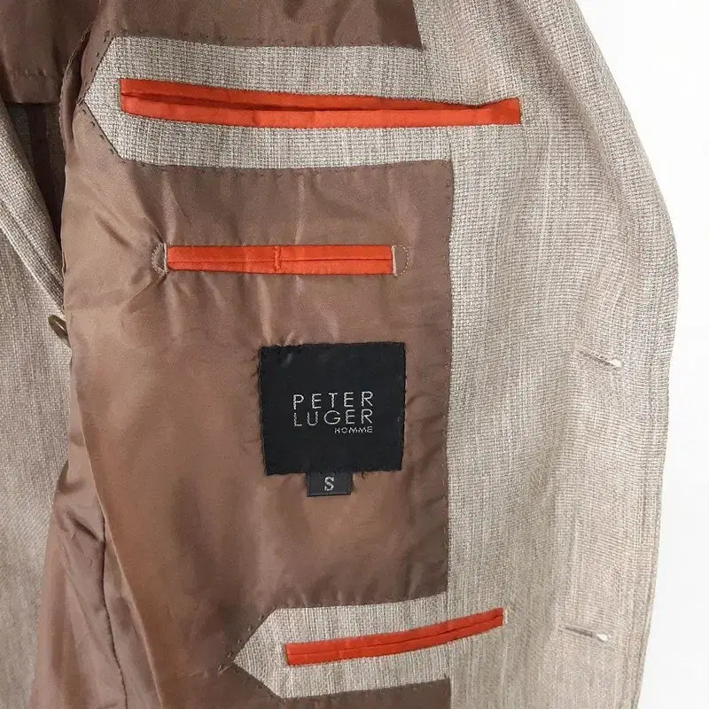 [BUNJANG] Peter Luger Homme Linen Jacket / Peter Luger Homme 남성 린넨 자켓 S