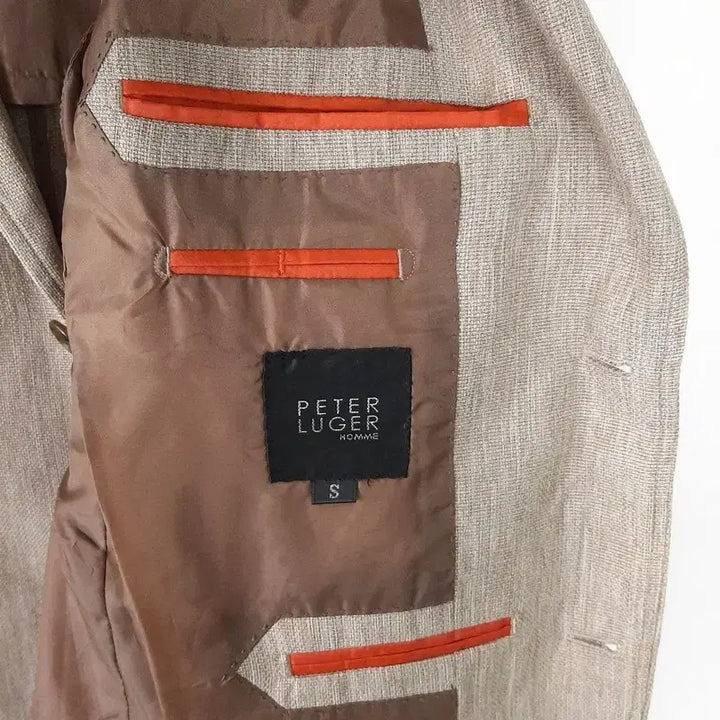 [BUNJANG] Peter Luger Homme Linen Jacket / Peter Luger Homme 남성 린넨 자켓 S