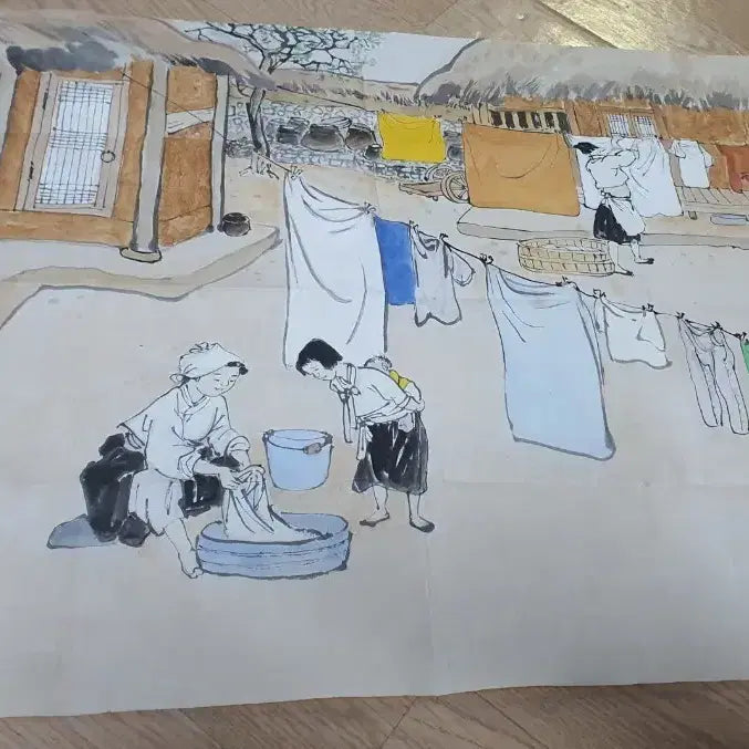 [BUNJANG] Oriental Painting Genre Scene / 동양화 풍속화