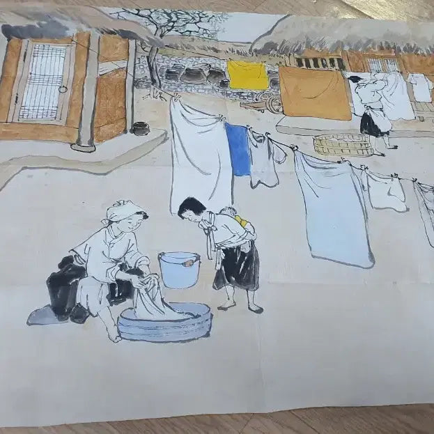 [BUNJANG] Oriental Painting Genre Scene / 동양화 풍속화