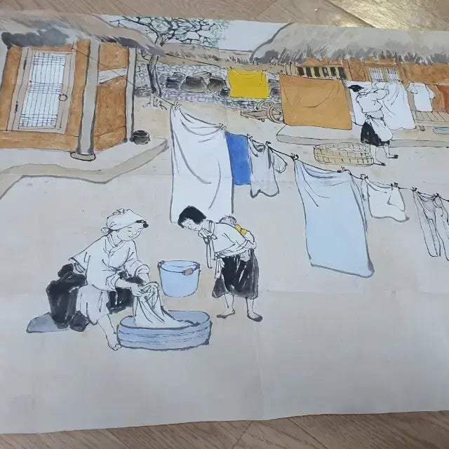 [BUNJANG] Oriental Painting Genre Scene / 동양화 풍속화