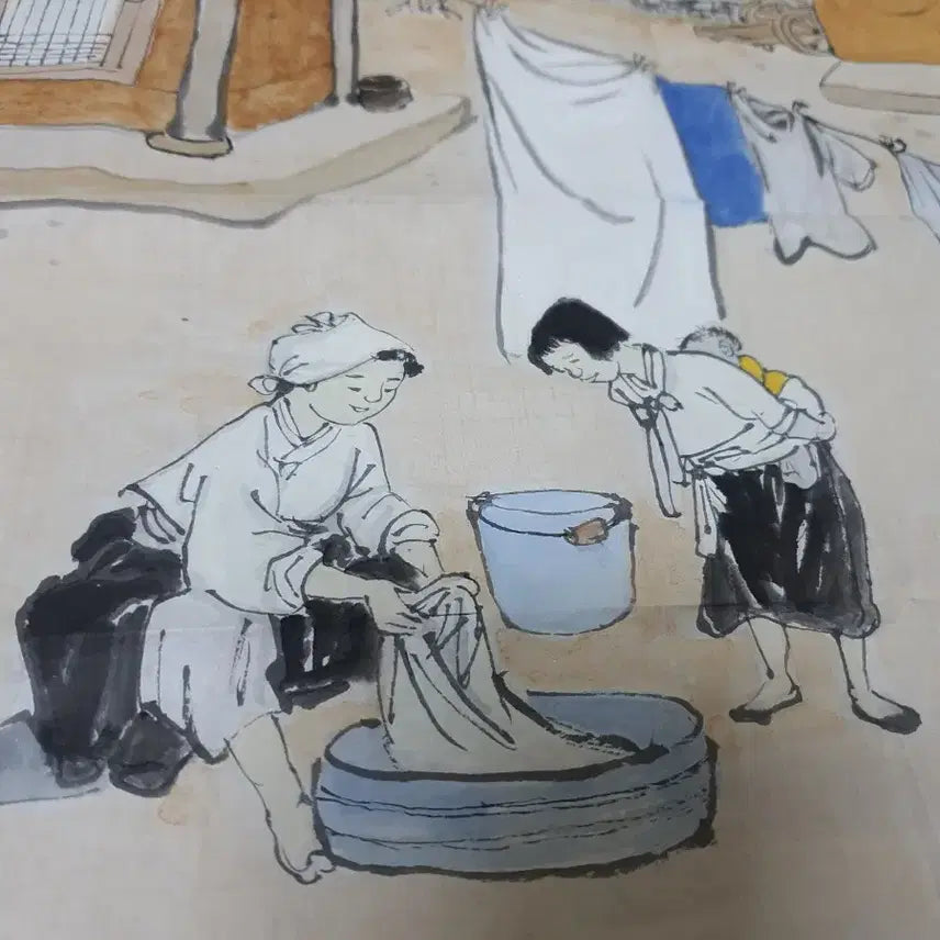 [BUNJANG] Oriental Painting Genre Scene / 동양화 풍속화