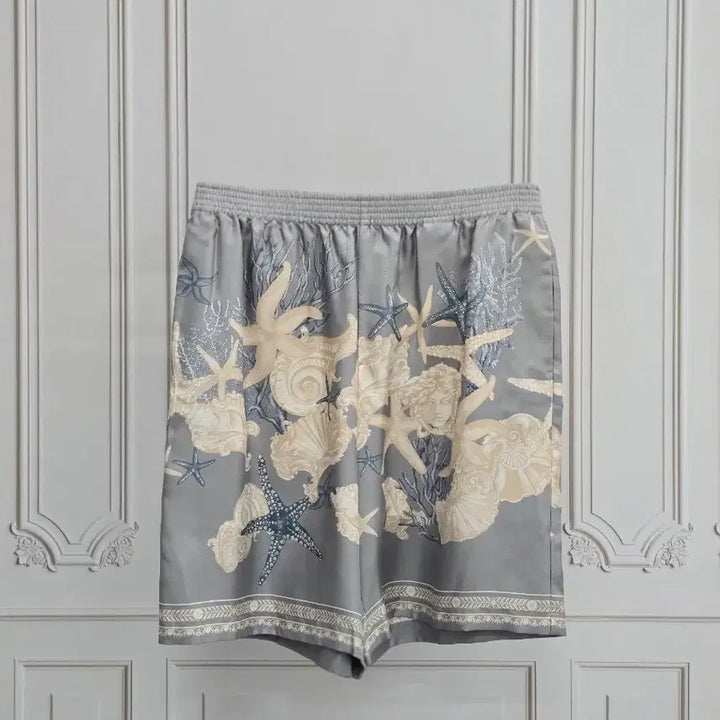 [BUNJANG] Versace Barocco Silk Shorts / 베르사체 바로코 씨 실크 반바지