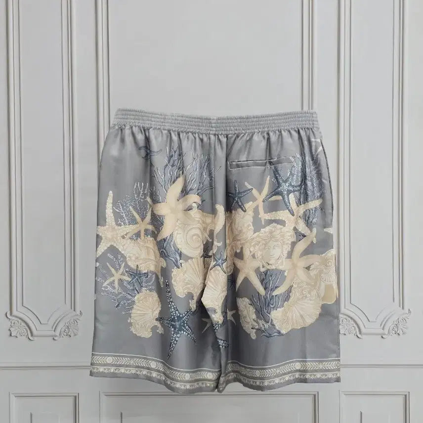 [BUNJANG] Versace Barocco Silk Shorts / 베르사체 바로코 씨 실크 반바지