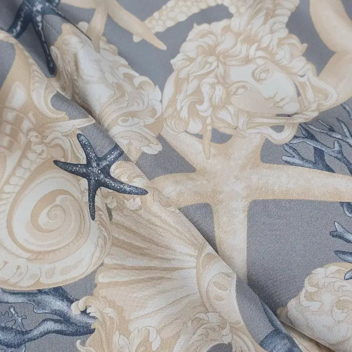 [BUNJANG] Versace Barocco Silk Shorts / 베르사체 바로코 씨 실크 반바지