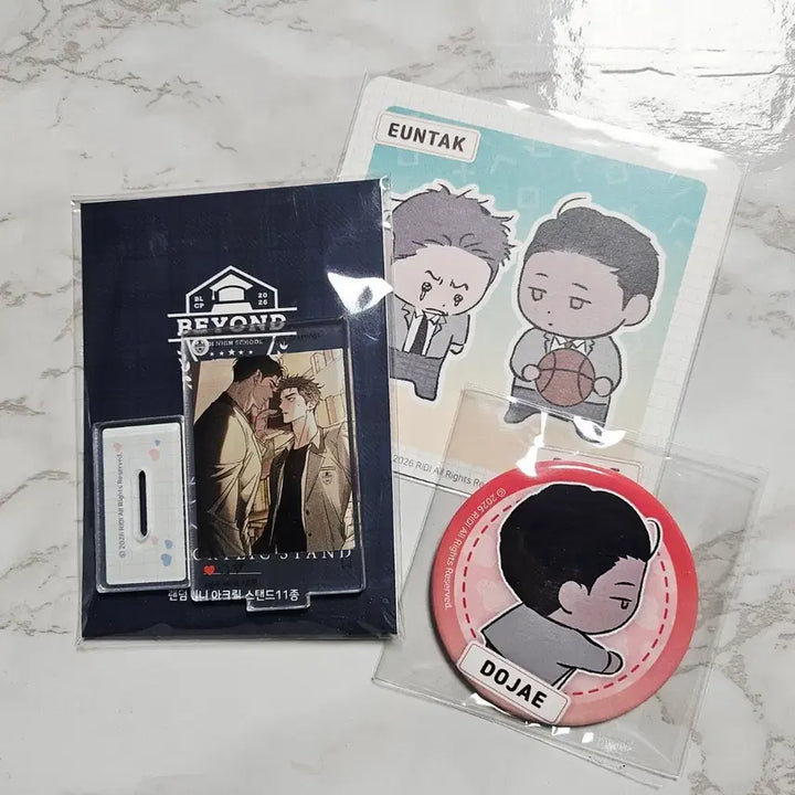 [BUNJANG] Fantazit Ridigo Sanggeuk Bundle Set / 판타지트 리디고 상극 미니스탠드 코스터 캔뱃지 일괄