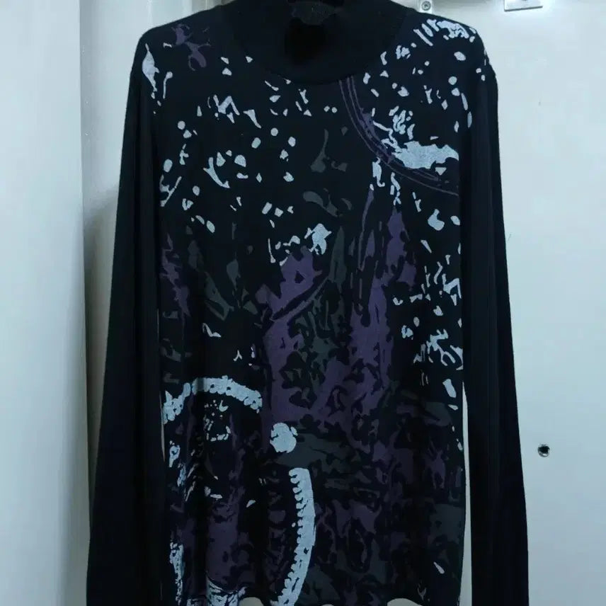 [BUNJANG] CORSO ROSSO Italian Jersey Turtle Neck T-Shirt / 이태리 저지형터틀넥티