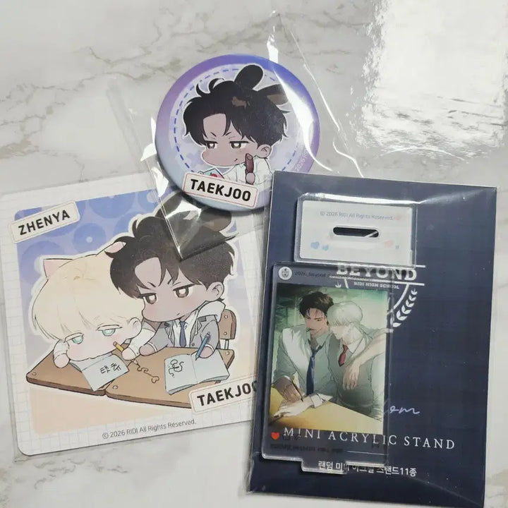 [BUNJANG] Fantazit Lydigo Code Ana Anastasia Bundle Set / 판타지트 리디고 코드아나 코드네임아나스타샤 코스터 캔뱃지 미니스탠드 일괄