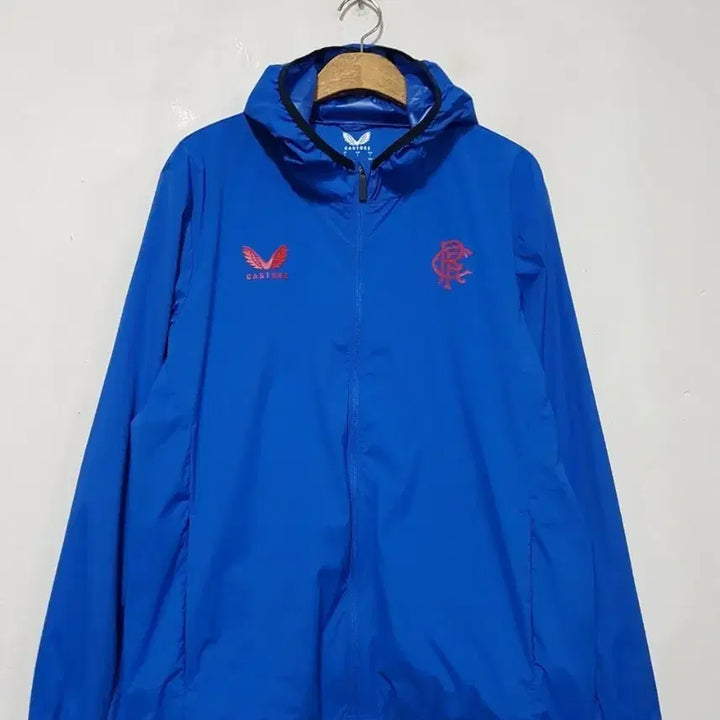[BUNJANG] Castore Rangers FC Hooded Windbreaker / 캐스토어 레인저스 FC 후드바람막이