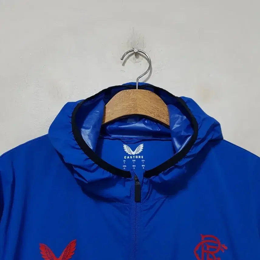 [BUNJANG] Castore Rangers FC Hooded Windbreaker / 캐스토어 레인저스 FC 후드바람막이