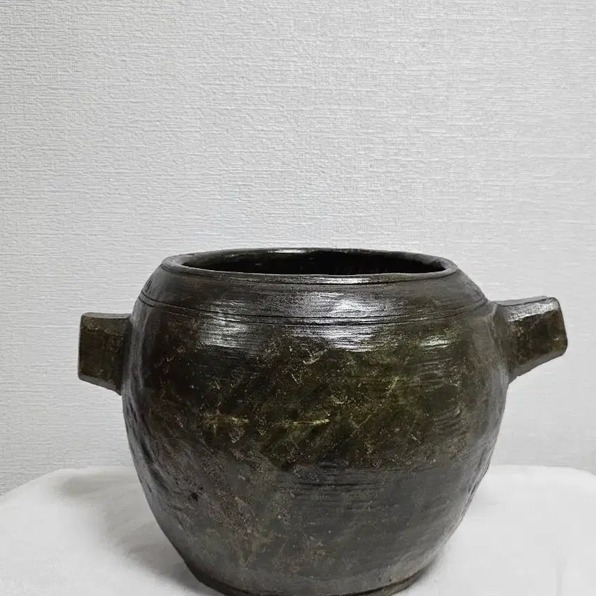 [BUNJANG] Korean Antique Soapstone Brazier / 옛날 조선시대 곱돌화로 돌화로 극희귀 화로 옛날화로  전통화로 방짜  짜