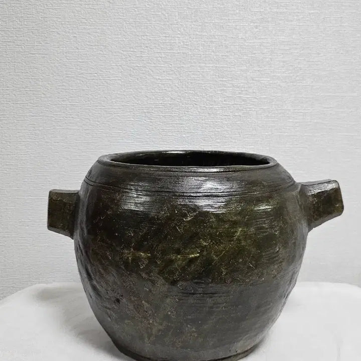 [BUNJANG] Korean Antique Soapstone Brazier / 옛날 조선시대 곱돌화로 돌화로 극희귀 화로 옛날화로  전통화로 방짜  짜