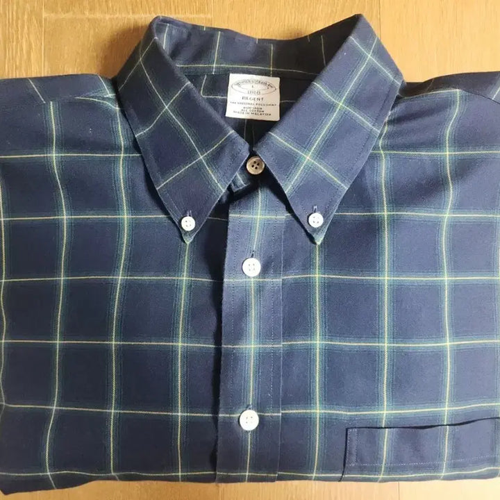 [SOLD OUT] 레어품목)브룩스브라더스 블랙와치 타탄 리젠트핏셔츠(L)