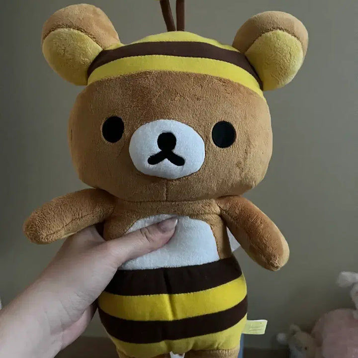 [BUNJANG] San-X Rilakkuma Honeybee Medium Plush / 산엑스 리락쿠마 꿀벌 중형 인형