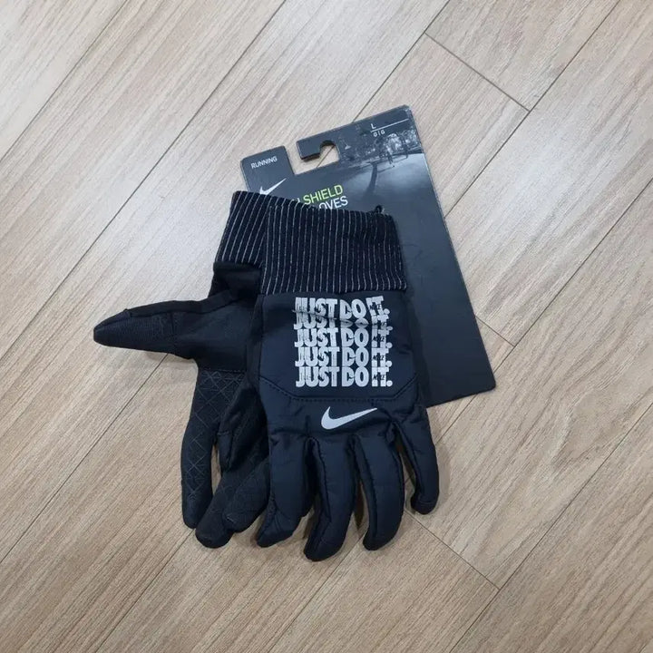 [BUNJANG] Nike Just Do It Black Gloves / 나이키 Just Do It 블랙 장갑 런닝장갑