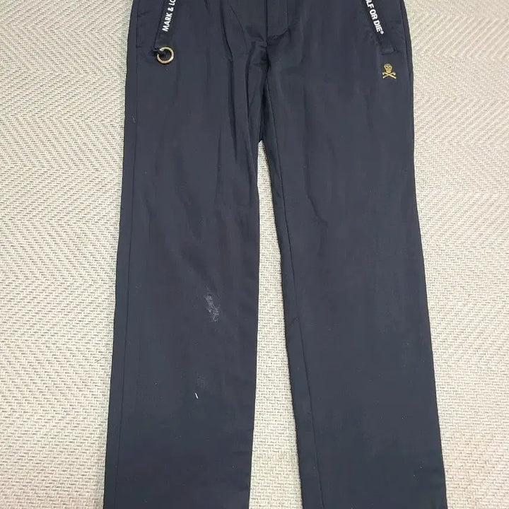 [BUNJANG] Mark &amp;ロナ Black Golf Pants / 28)마크앤로나 블랙 골프 추동 팬츠