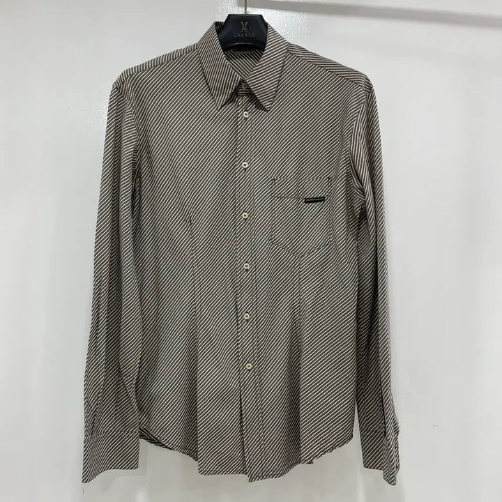 [SOLD OUT] 돌체앤가바나 브라운스트라이프 셔츠