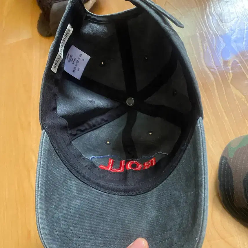 [BUNJANG] Vans Outfitters Charcoal Black Cap / 반스아웃피터스 볼캡 차콜블랙