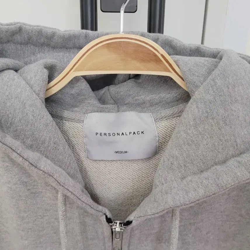 [SOLD OUT] 퍼스널팩 그레이 후드집업 M사이즈