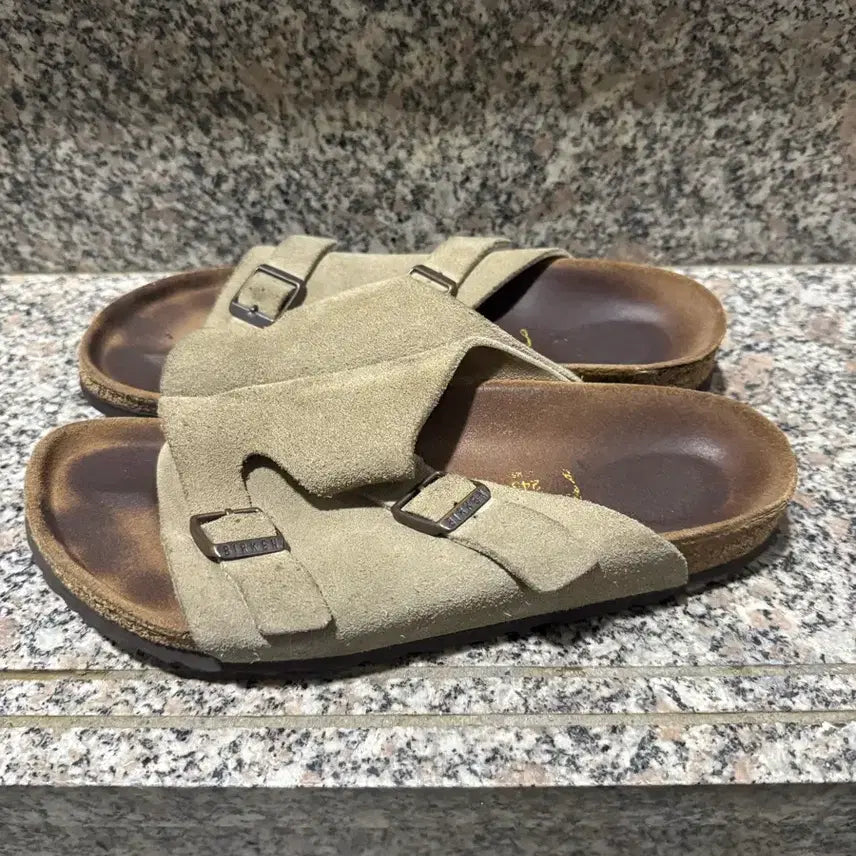 [BUNJANG] Birkenstock Zurich Taupe Sandals / 버켄스탁 취리히 38 사이즈 245 타우페
