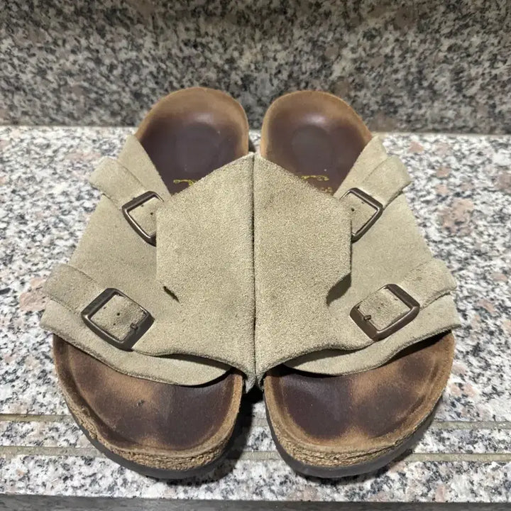 [BUNJANG] Birkenstock Zurich Taupe Sandals / 버켄스탁 취리히 38 사이즈 245 타우페