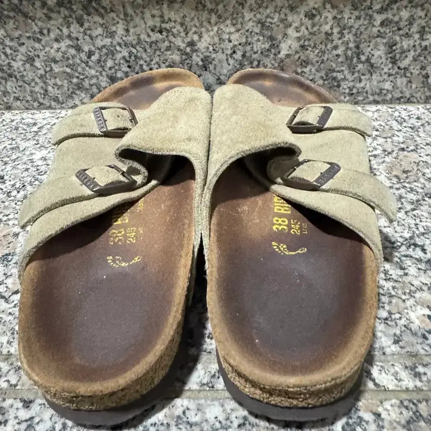 [BUNJANG] Birkenstock Zurich Taupe Sandals / 버켄스탁 취리히 38 사이즈 245 타우페