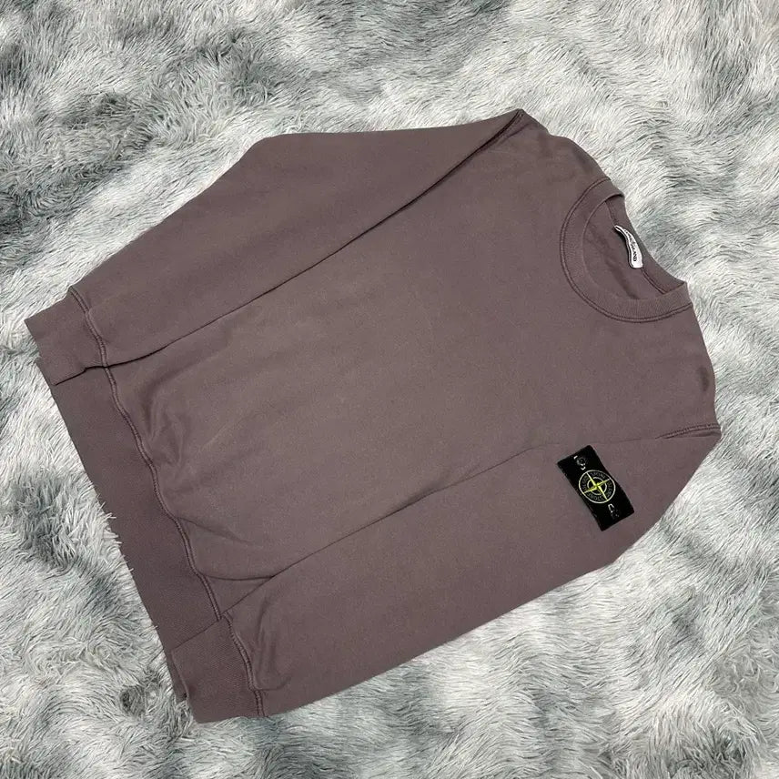 [BUNJANG] Stone Island Magenta XL Sweatshirt / [XL Size] 스톤아일랜드 맨투맨
