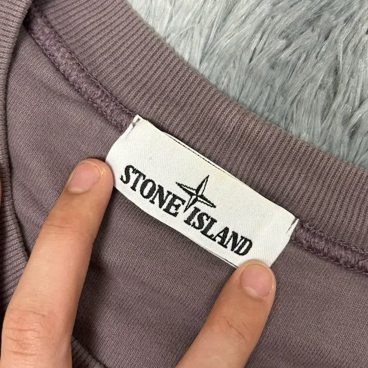 [BUNJANG] Stone Island Magenta XL Sweatshirt / [XL Size] 스톤아일랜드 맨투맨