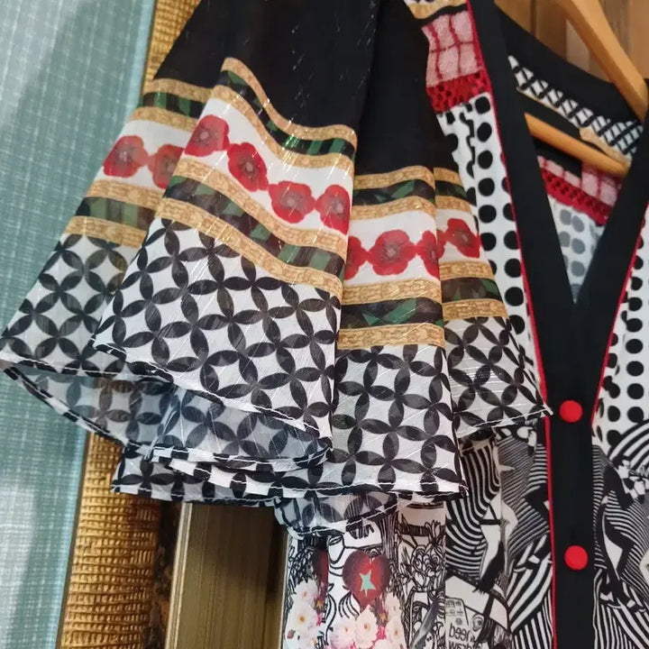 [BUNJANG] DOUCAN Chiffon Frill Dress / DOUCAN))쉬폰 프릴 원피스