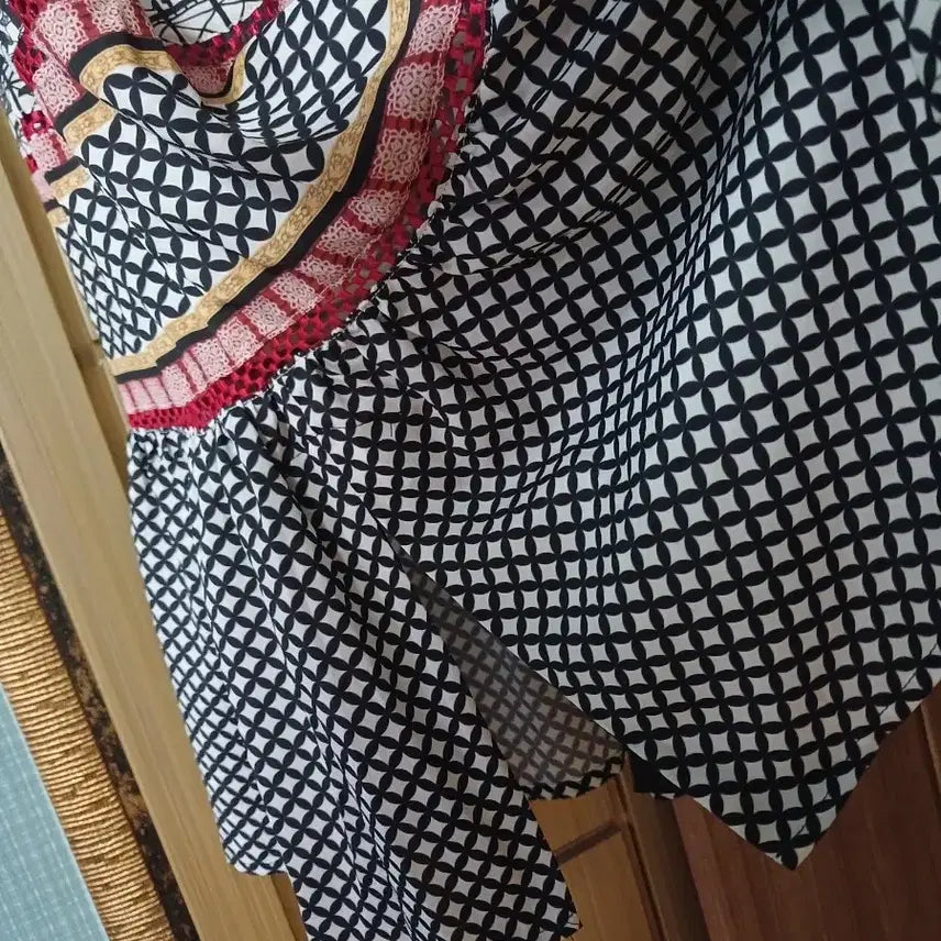 [BUNJANG] DOUCAN Chiffon Frill Dress / DOUCAN))쉬폰 프릴 원피스