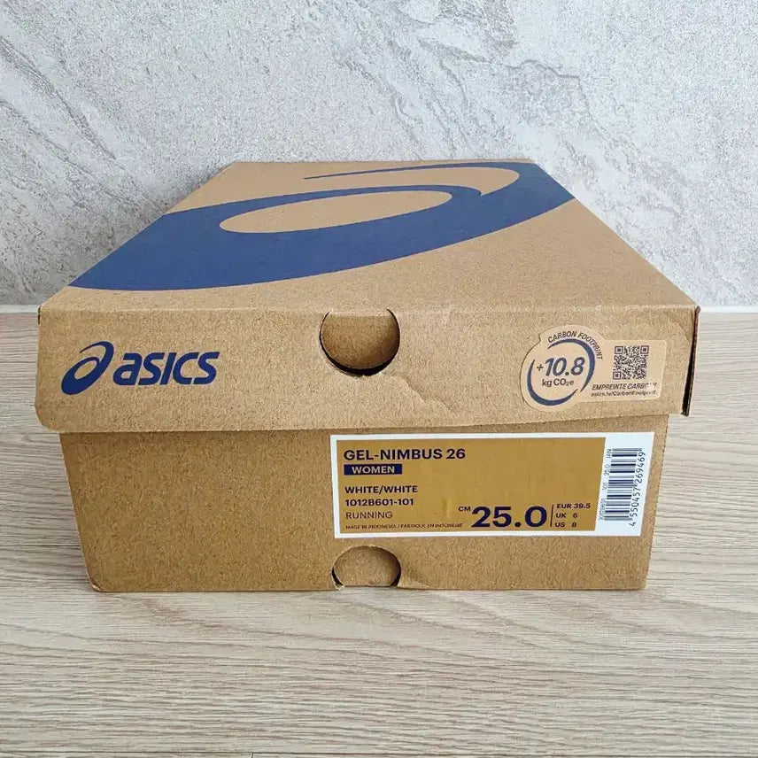 [BUNJANG] Asics GEL-NIMBUS 26 Carbon Running Shoes / [KREAM정품] 아식스 GEL-NIMBUS26  카본런닝화 박스풀셋