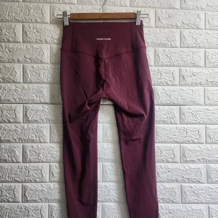 [BUNJANG] betterthanlife Burgundy Leggings XL / betterthanlife/ 버건디/ 레깅스 /XL