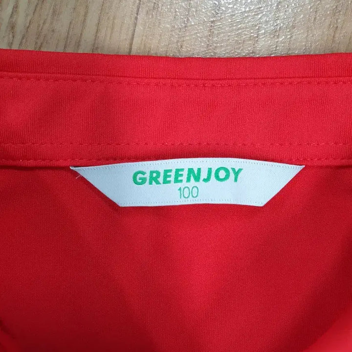 [SOLD OUT] Greenjoy 여성 스트라이프 반팔 카라 티셔츠