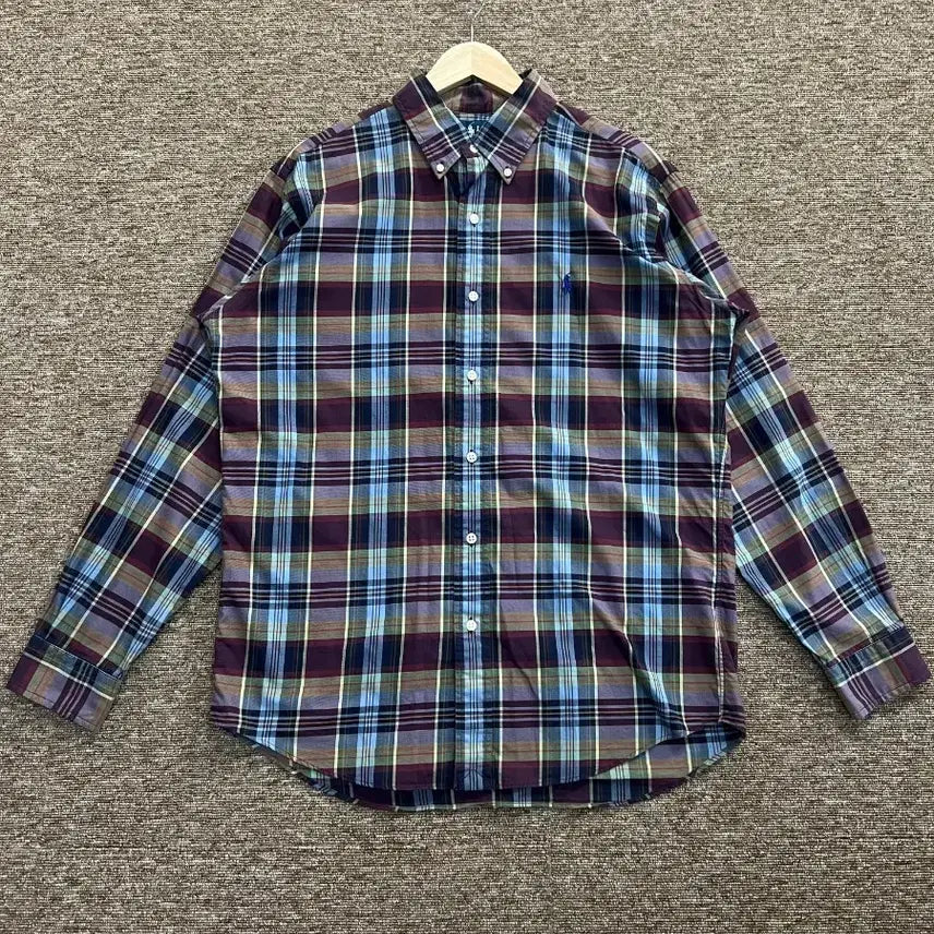 [SOLD OUT] 폴로 랄프로렌 커스텀핏 체크 셔츠 L