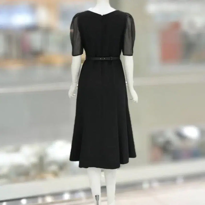 [SOLD OUT] JJ지고트 시스루 슬리브리스 원피스 55사이즈
