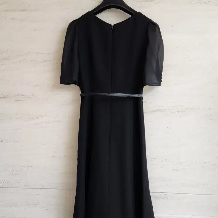 [SOLD OUT] JJ지고트 시스루 슬리브리스 원피스 55사이즈