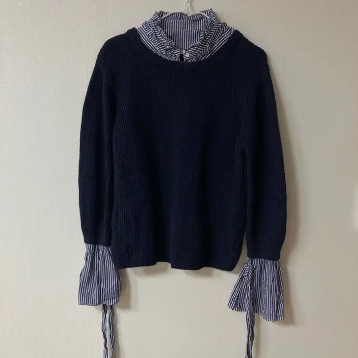[BUNJANG] Claudie Pierlot Layered Knit Sweater / (2) 끌로디 피에로 레이어드 니트
