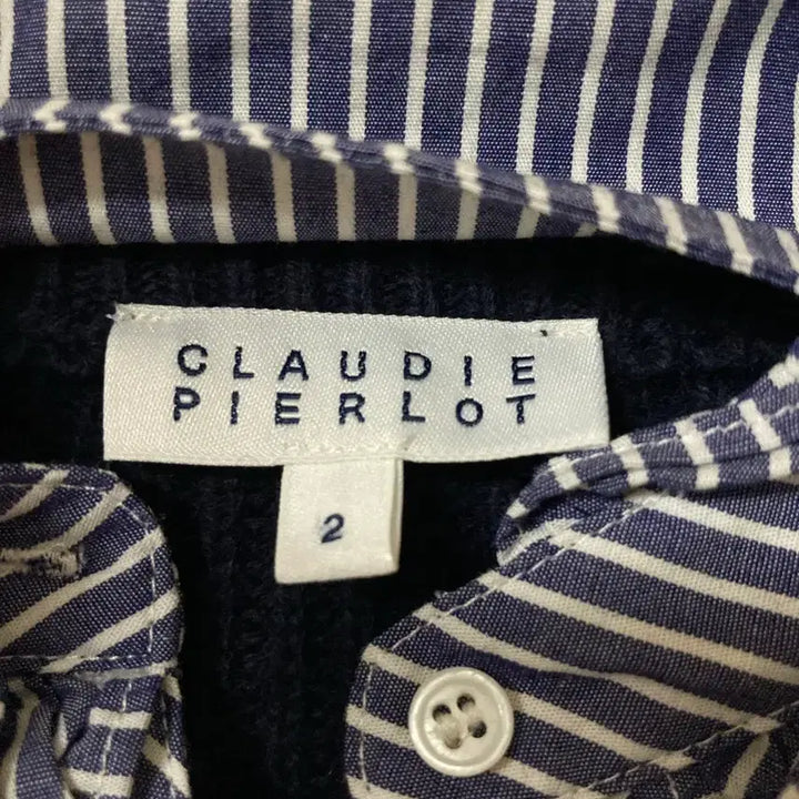[BUNJANG] Claudie Pierlot Layered Knit Sweater / (2) 끌로디 피에로 레이어드 니트